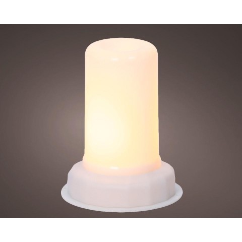 CANDELA LED EFFETTO FUOCO H.9.5